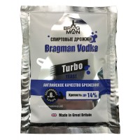 Спиртовые дрожжи Bragman "Vodka", 66гр. Спиртовые дрожжи Bragman "Vodka", 66гр.